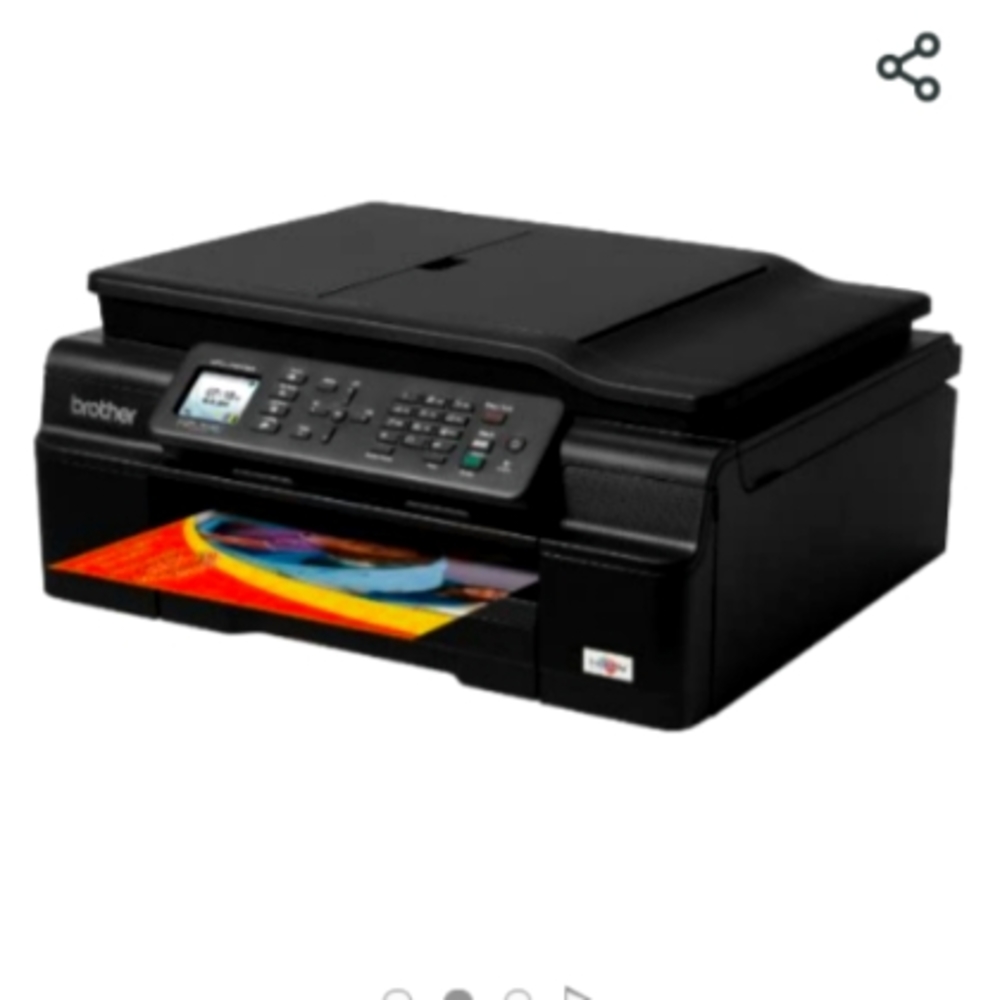 Brother printer and scanner with box